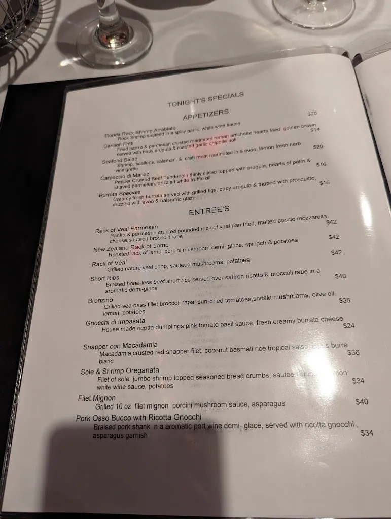 Menu_Primavera Ristorante_West Orange, NJ_image_old_1
