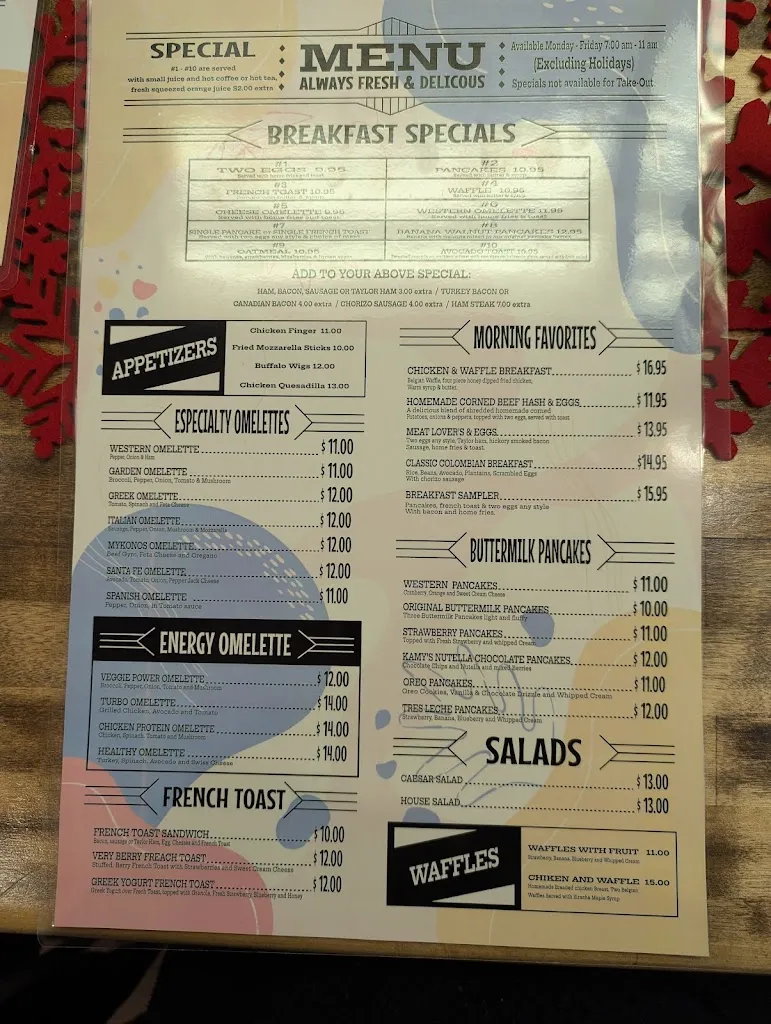 Menu_The New West Orange Diner_West Orange, NJ_image_old_1