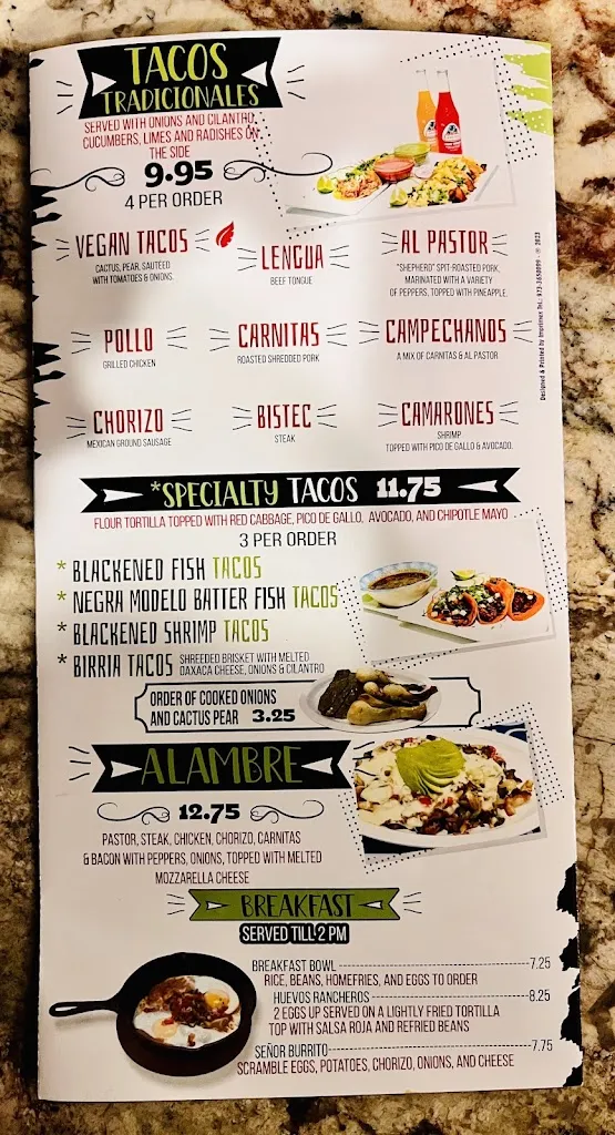 Menu_Benji's Taqueria Mexican Grill_West Orange, NJ_image_old_1