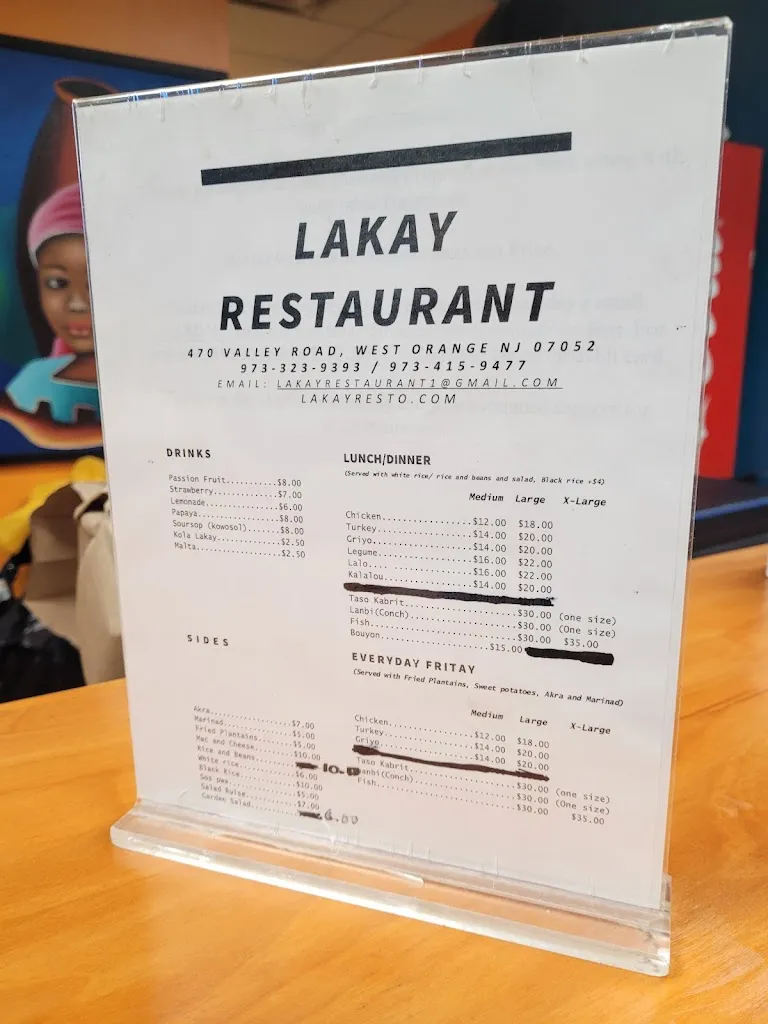 Menu_Lakay Restaurant_West Orange, NJ_image_old_1