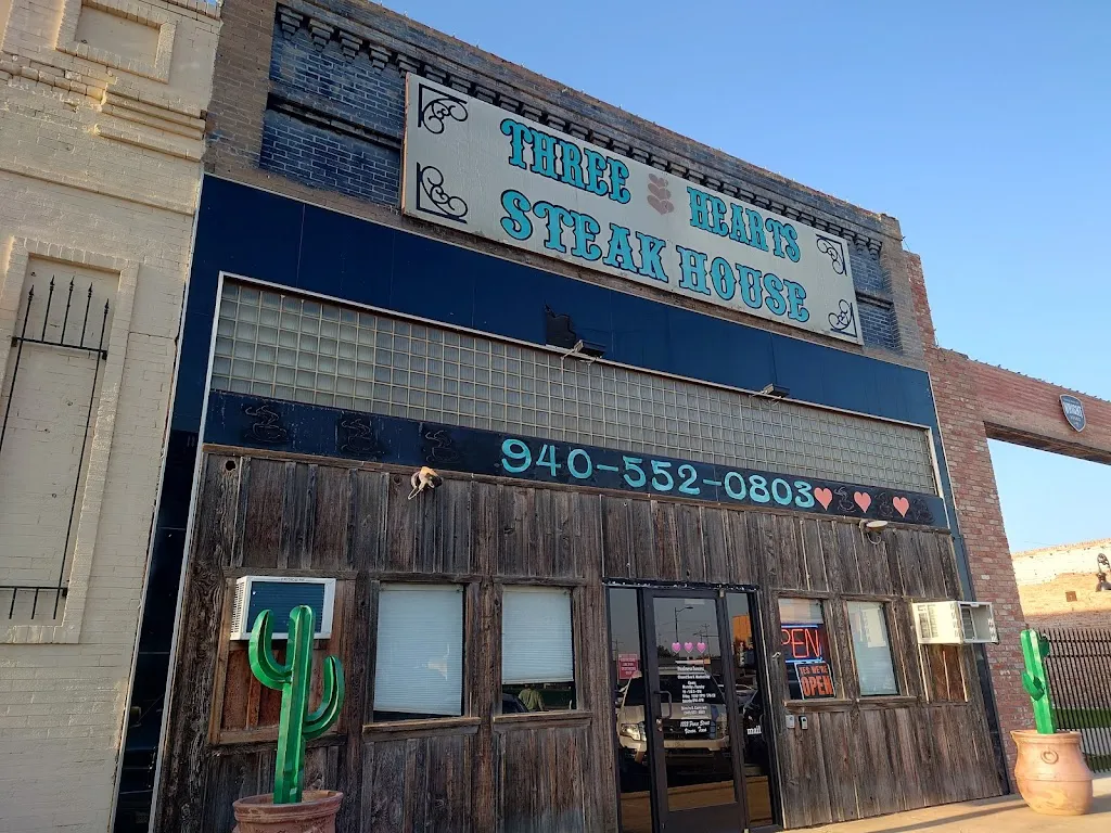 Three Hearts Steakhouse restaurante en Vernon, TX