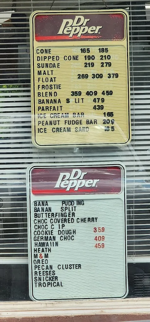 Menu_Fred's Corner Grille_Vernon, TX_image_old_1