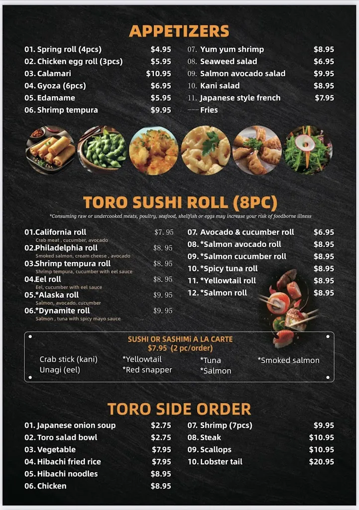 Toro Japanese Restaurant_Vernon, TX_slider_imagen_2