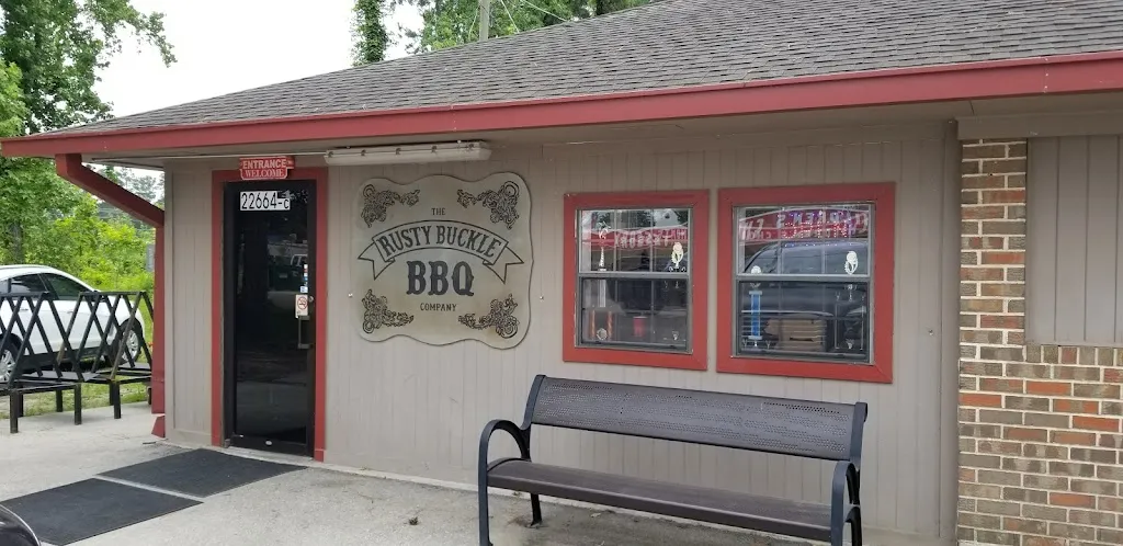 the rusty buckle bbq company restaurant in New Caney, TX