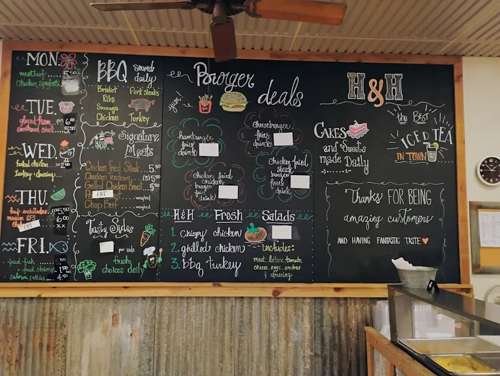 Menu_H & H Cafe & Bakery Inc_Yoakum, TX_image_old_1