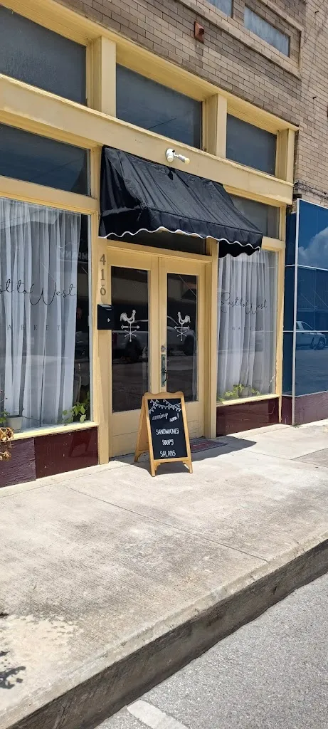 East to West Market restaurant in Yoakum, TX