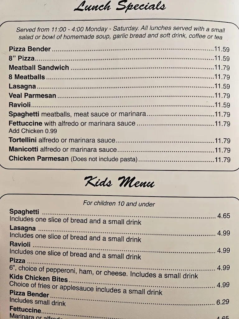 Menu_Italian Village_Murray, UT_image_old_3