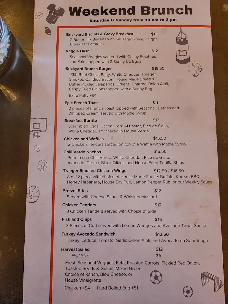 Menu_The Brickyard Bar_Millcreek, UT_image_old_1
