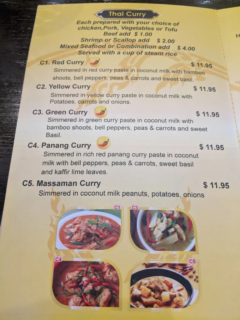 Menu_Royal Thai Cuisine_Washington, UT_image_old_3