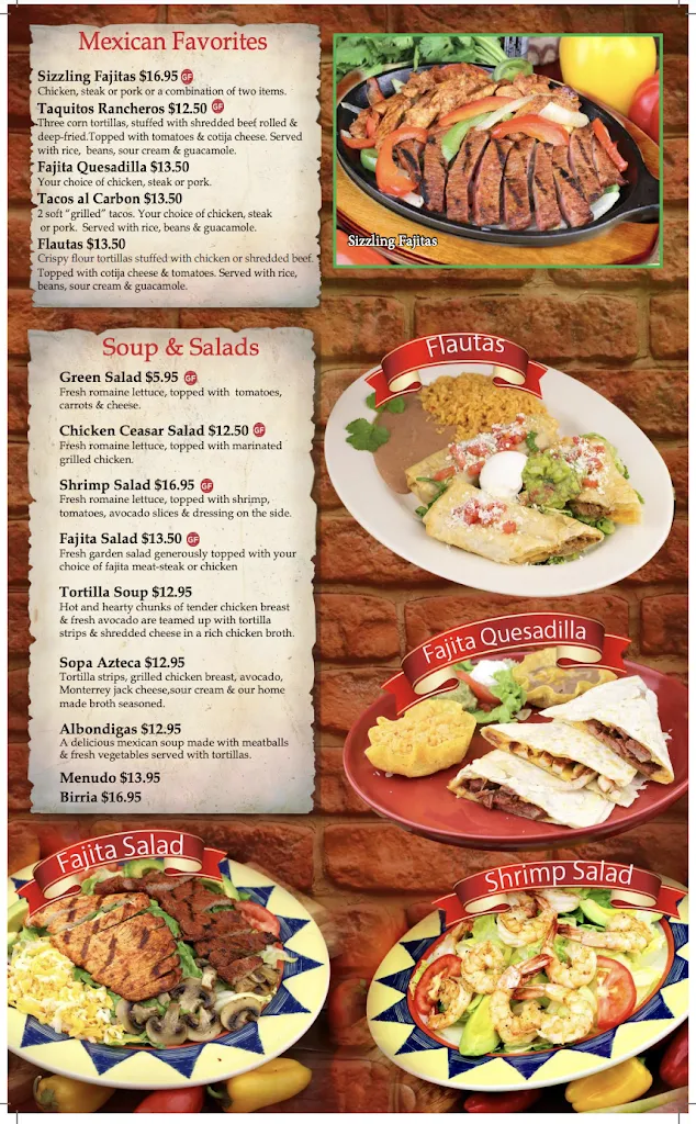 Menu_Don Pedro’s Family Mexican Restaurant_Washington, UT_image_old_2