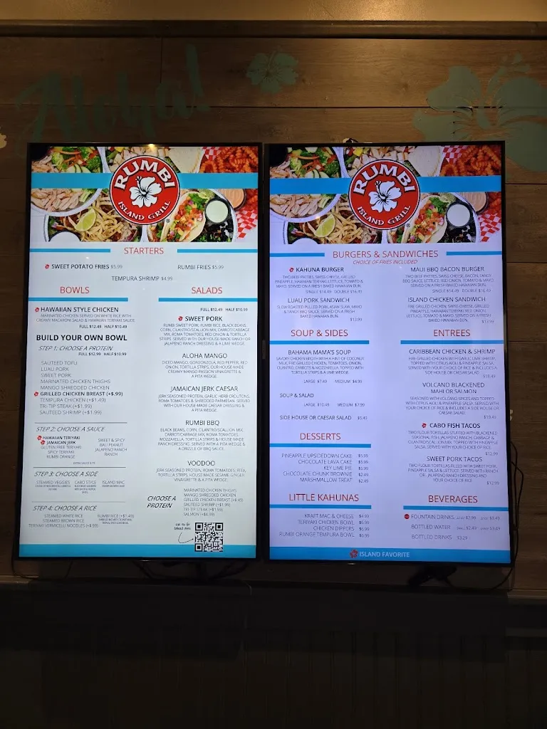 Menu_Rumbi Island Grill_Washington, UT_image_old_1