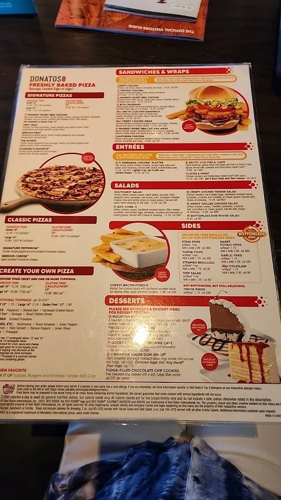 Menu_Red Robin Gourmet Burgers and Brews_Washington, UT_image_old_2