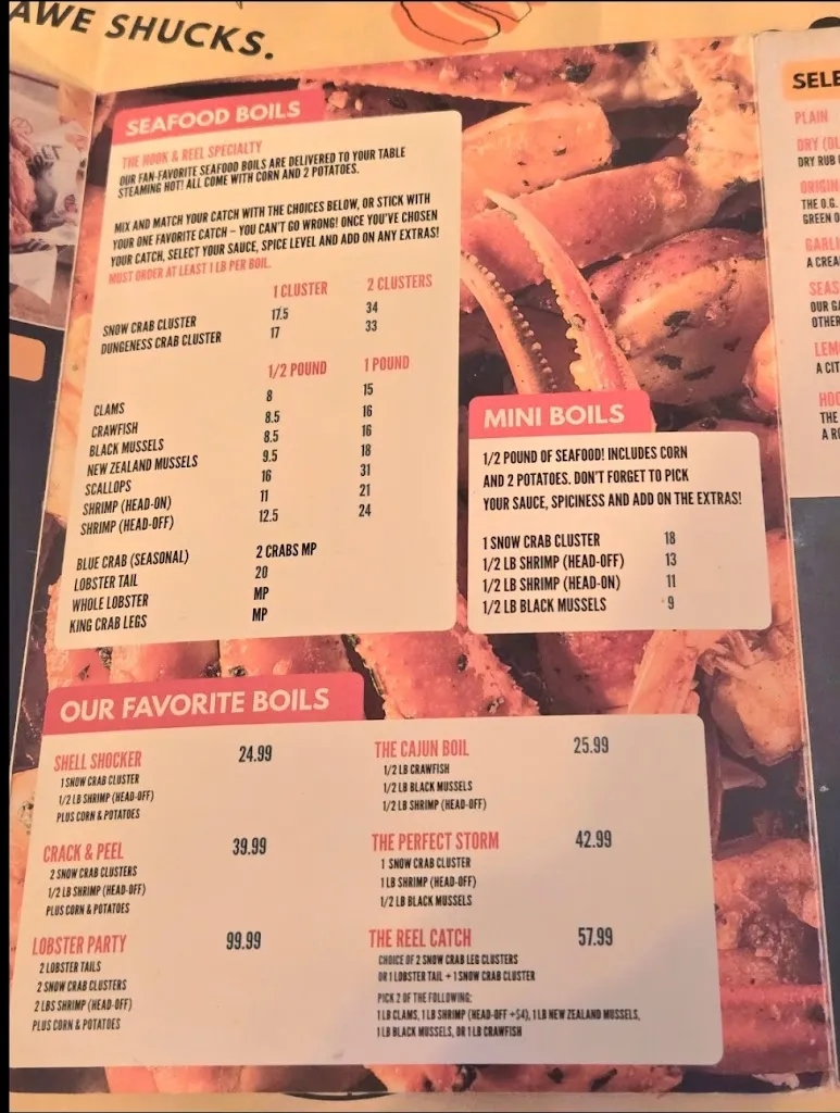 Menu_Hook & Reel Cajun Seafood & Bar_West Valley City, UT_image_old_2
