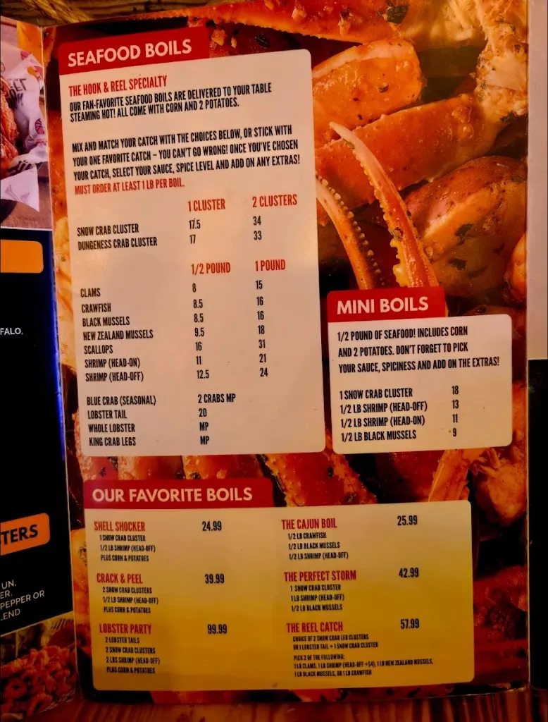 Menu_Hook & Reel Cajun Seafood & Bar_West Valley City, UT_image_old_3