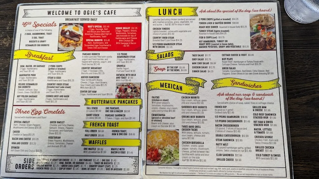 Menu_Ogie's Cafe_West Valley City, UT_image_old_1