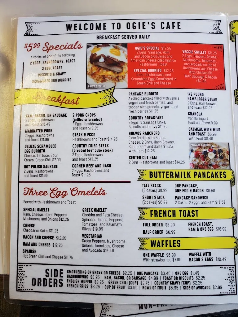 Menu_Ogie's Cafe_West Valley City, UT_image_old_3