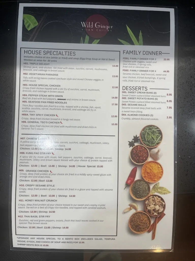 Wild Ginger Asian Cuisine_West Valley City, UT_menu_bild_2