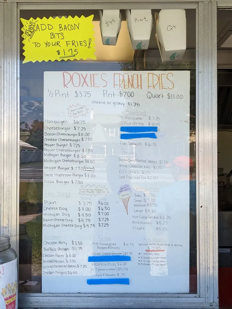 Menu_Roxie's_Castleton, VT_image_old_3