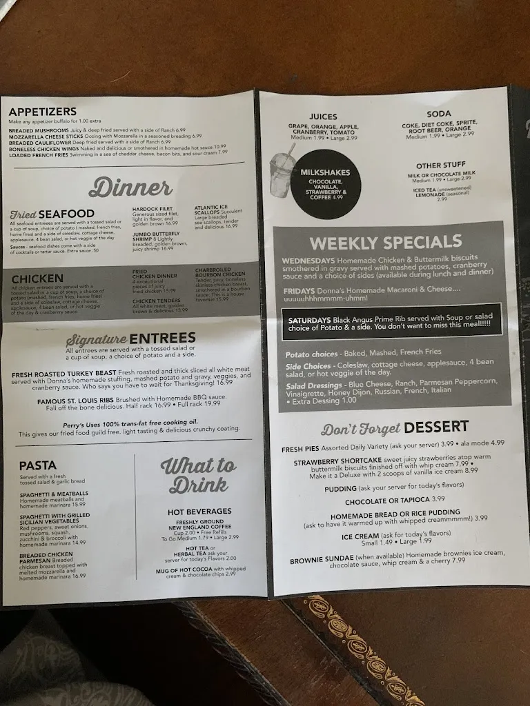 Menu_Perry’s Main Street Eatery_Poultney, VT_image_old_2
