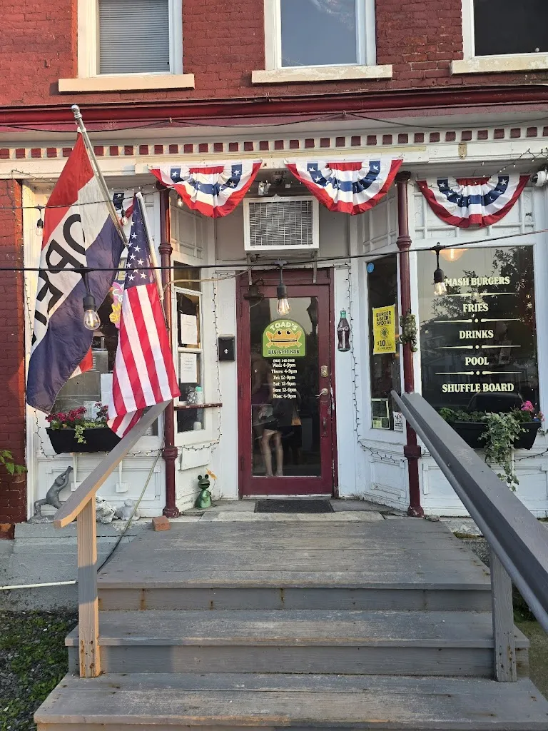 Toad's Burger Bar restaurante en Poultney, VT