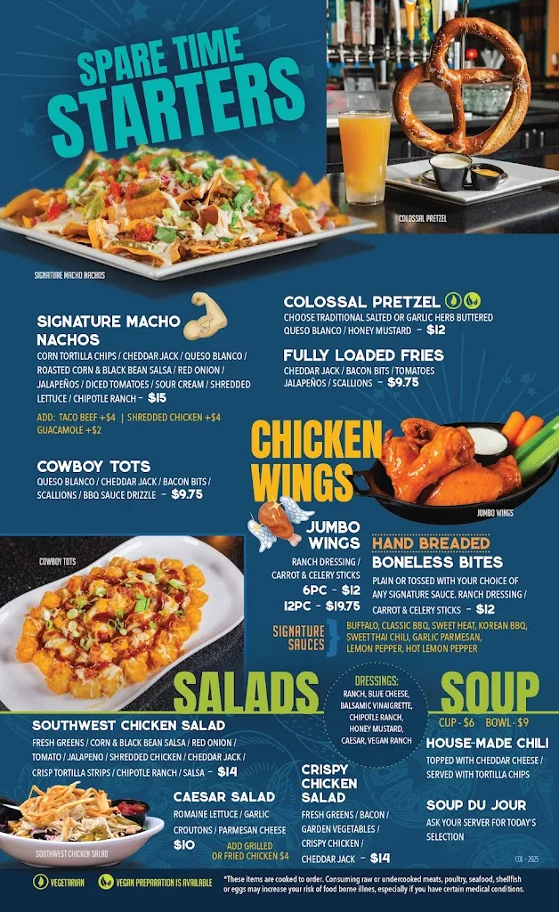 Menu_City Sports Grille_Colchester, VT_image_old_3