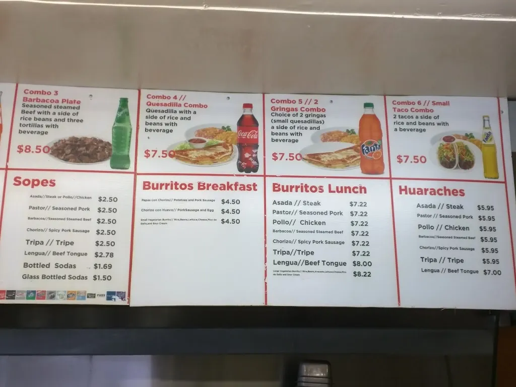 Menu_Tacos Mexico_Richmond, VA_image_old_1