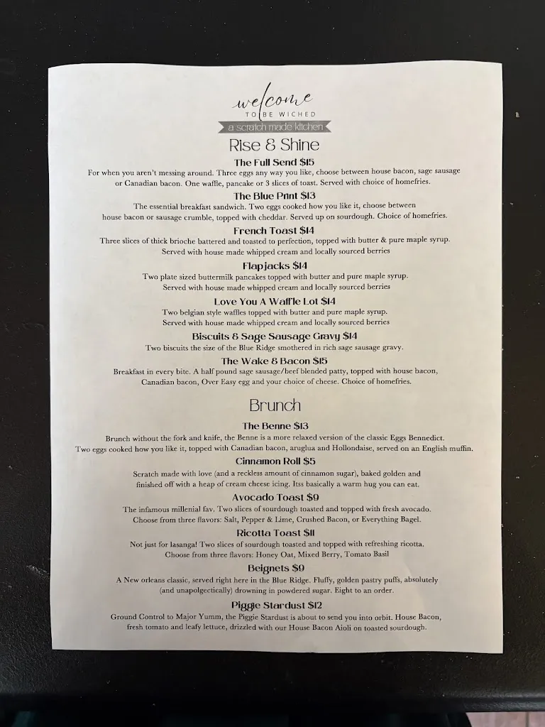 Menu_Be Wiched Diner_Martinsville, VA_image_old_2