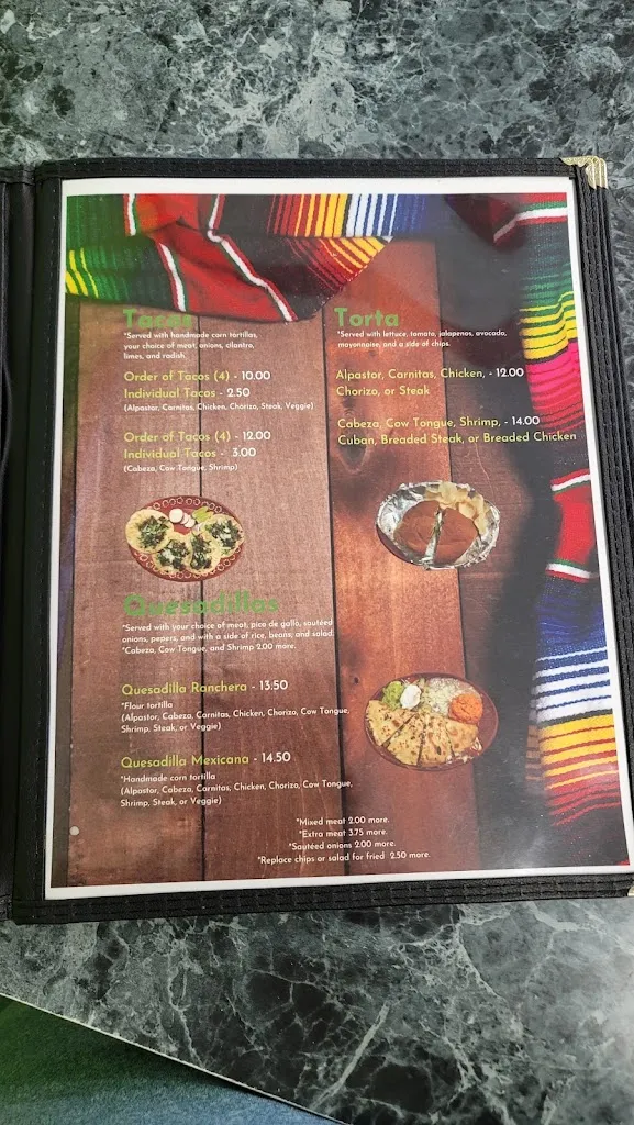 Menu_La Sabrosita_Waynesboro, VA_image_old_3