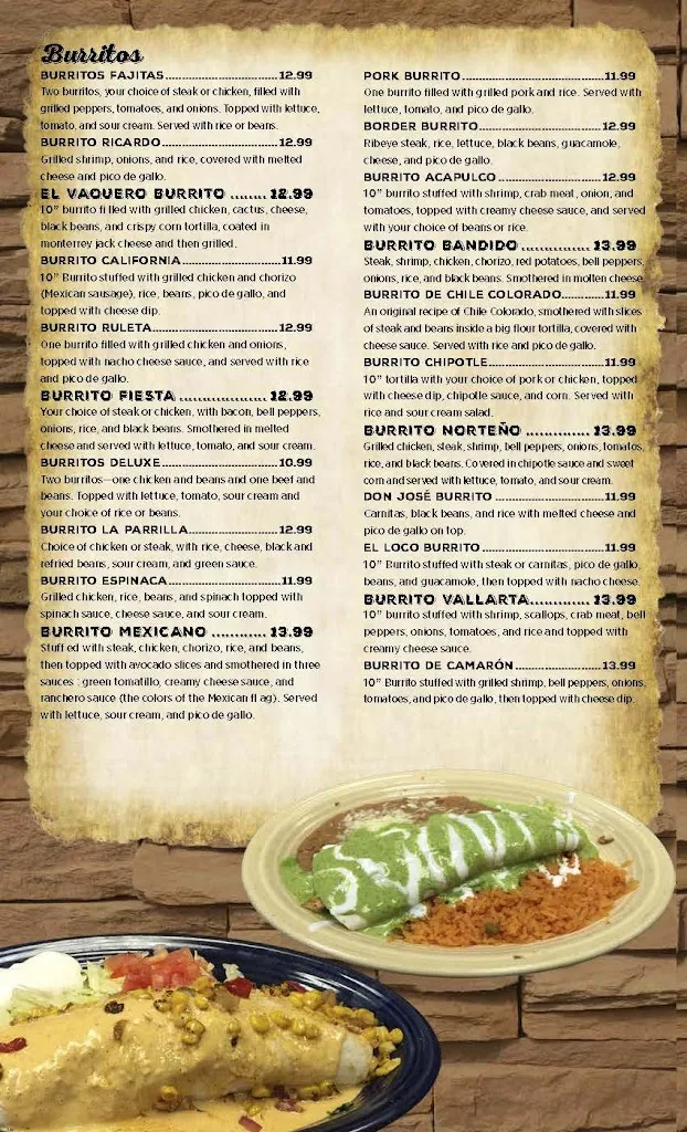 Menu_La Parrilla Mexican Grill_Suffolk, VA_image_old_2
