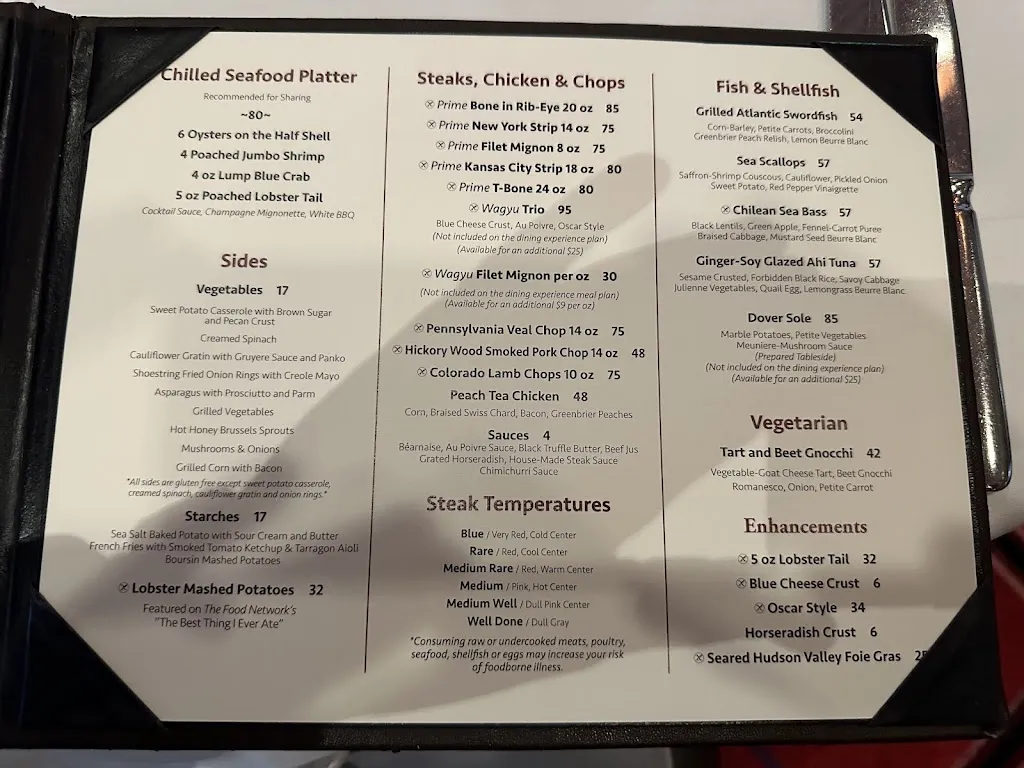 Menu_Prime 44 West_White Sulphur Springs, WV_image_old_1