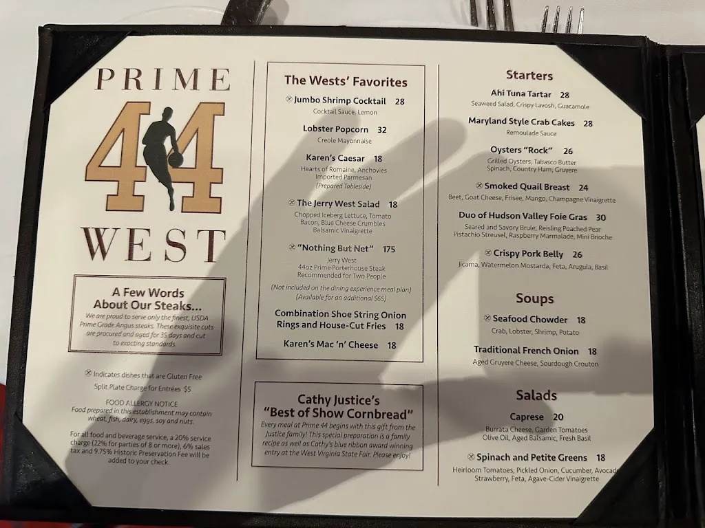 Menu_Prime 44 West_White Sulphur Springs, WV_image_old_3