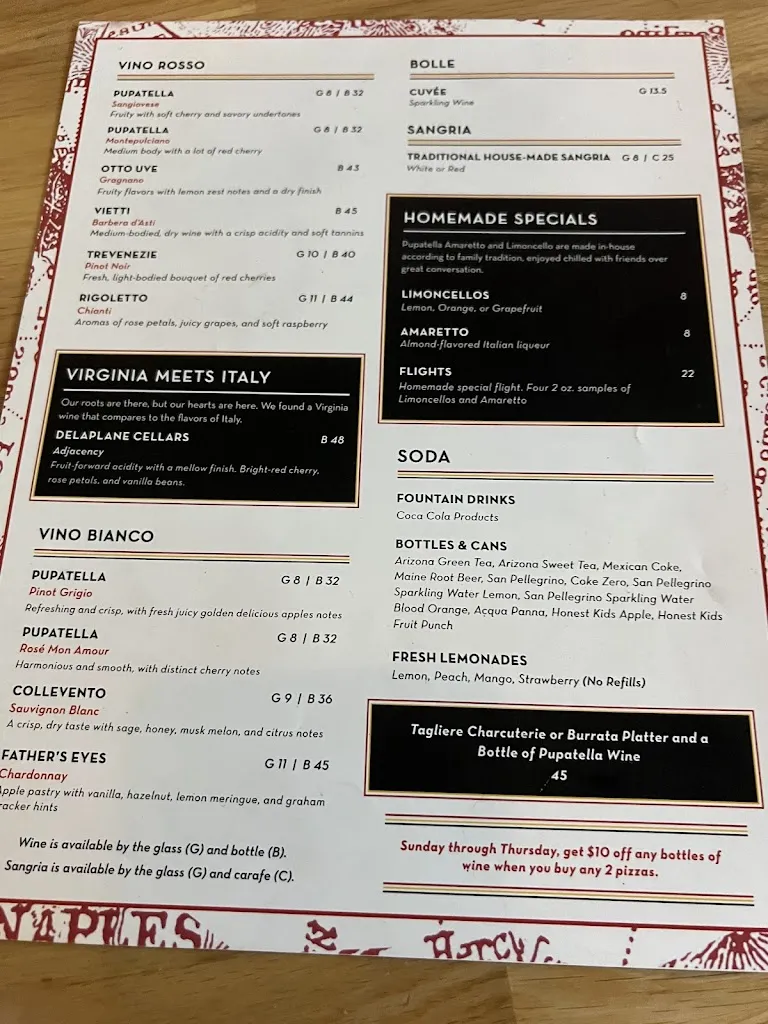 Menu_Pupatella_Fairfax, VA_image_old_2