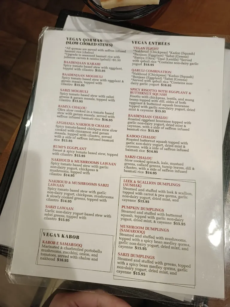 Menu_Afghan Bistro_Springfield, VA_image_old_2