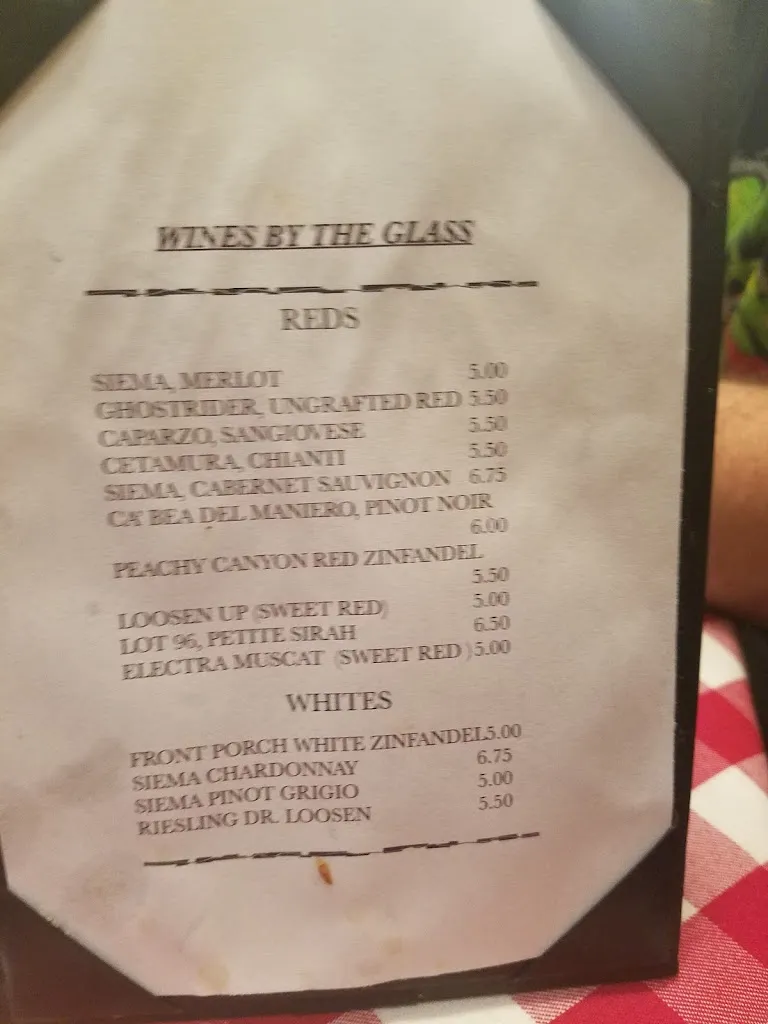 Menu_Anna's Ristorante Pasta, Vino & Pizza_Smithfield, VA_image_old_3