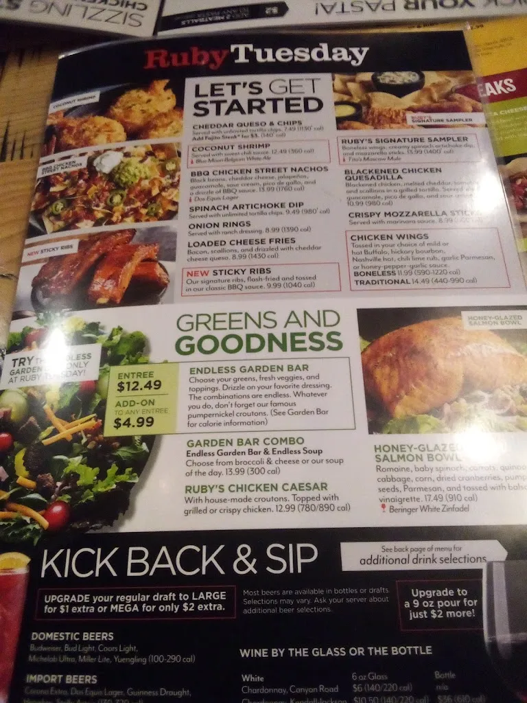 Menu_Ruby Tuesday_Wytheville, VA_image_old_3