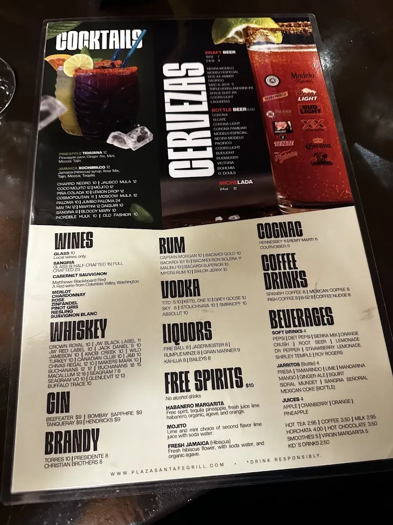 Menu_Patrona_Bothell, WA_image_old_1