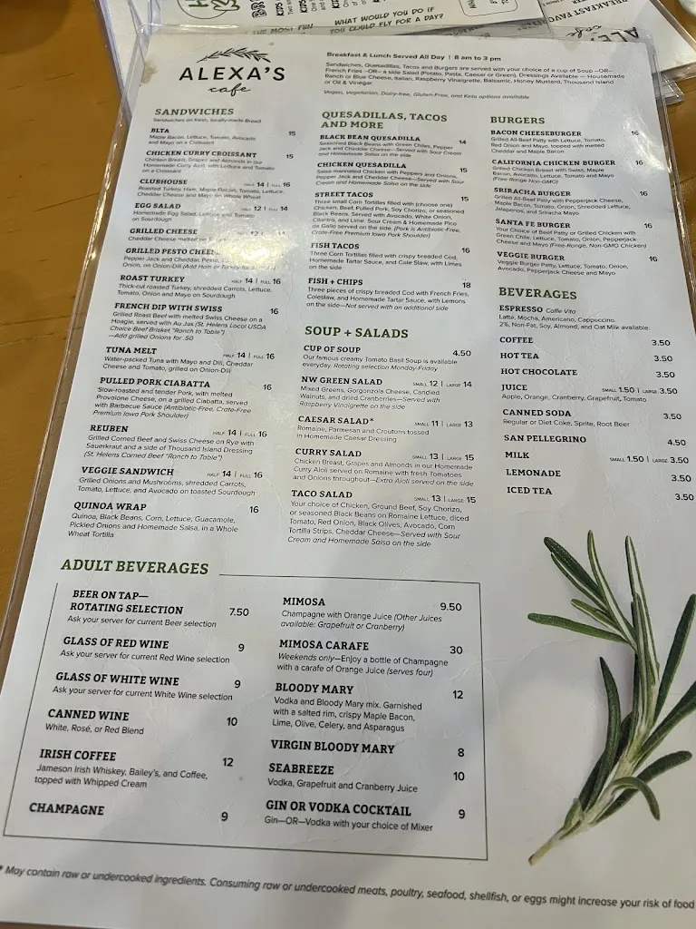 Menu_Alexa's Cafe & Catering_Bothell, WA_image_old_3