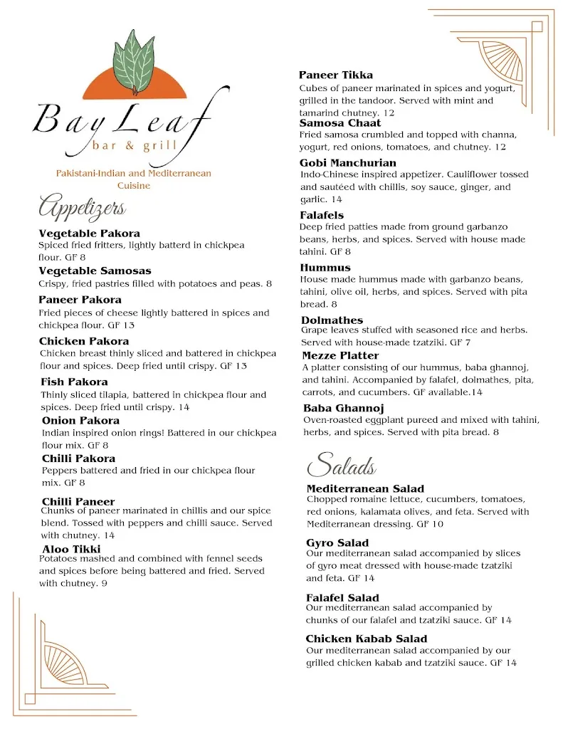 Menu_Bay Leaf Bar & Grill_Bothell, WA_image_old_2