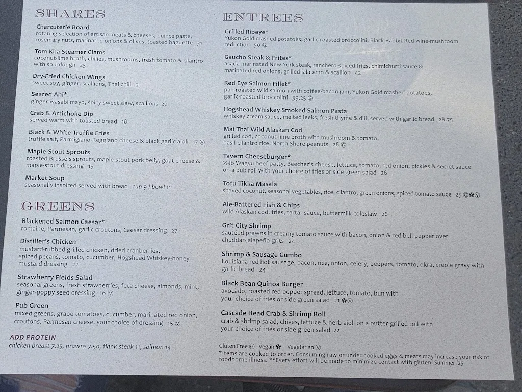 Menu_McMenamins Tavern on the Square_Bothell, WA_image_old_1