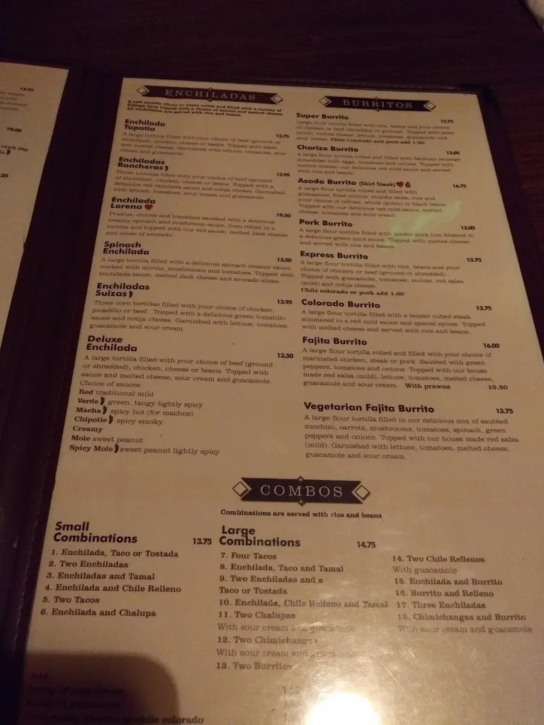 Menu_Pasion Tequila_Bothell, WA_image_old_2