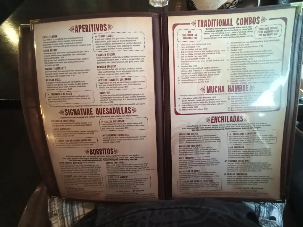 Menu_Puerto Vallarta, Gig Harbor, WA_Gig Harbor, WA_image_old_3