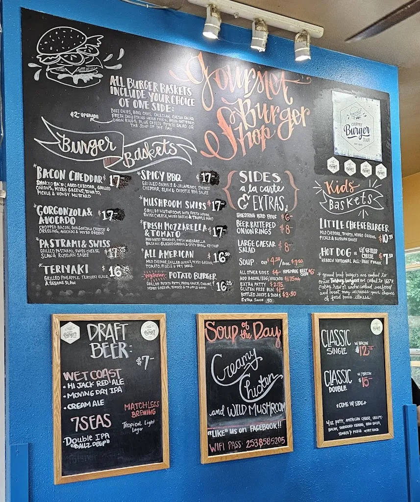 Menu_The Gourmet Burger Shop_Gig Harbor, WA_image_old_1