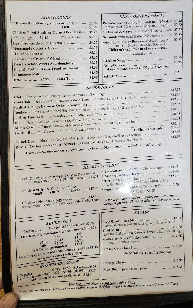 Menu_Omelettes & More_Longview, WA_image_old_1