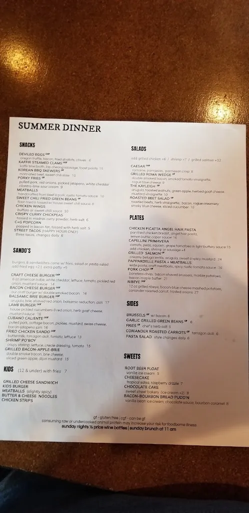 Menu_Craft & Gather_Spokane Valley, WA_image_old_3