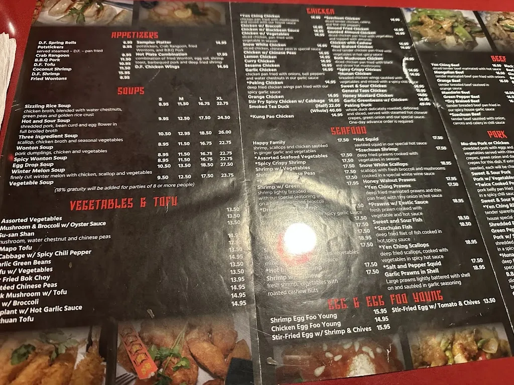 Menu_Yen Ching Restaurant_Lakewood, WA_image_old_2
