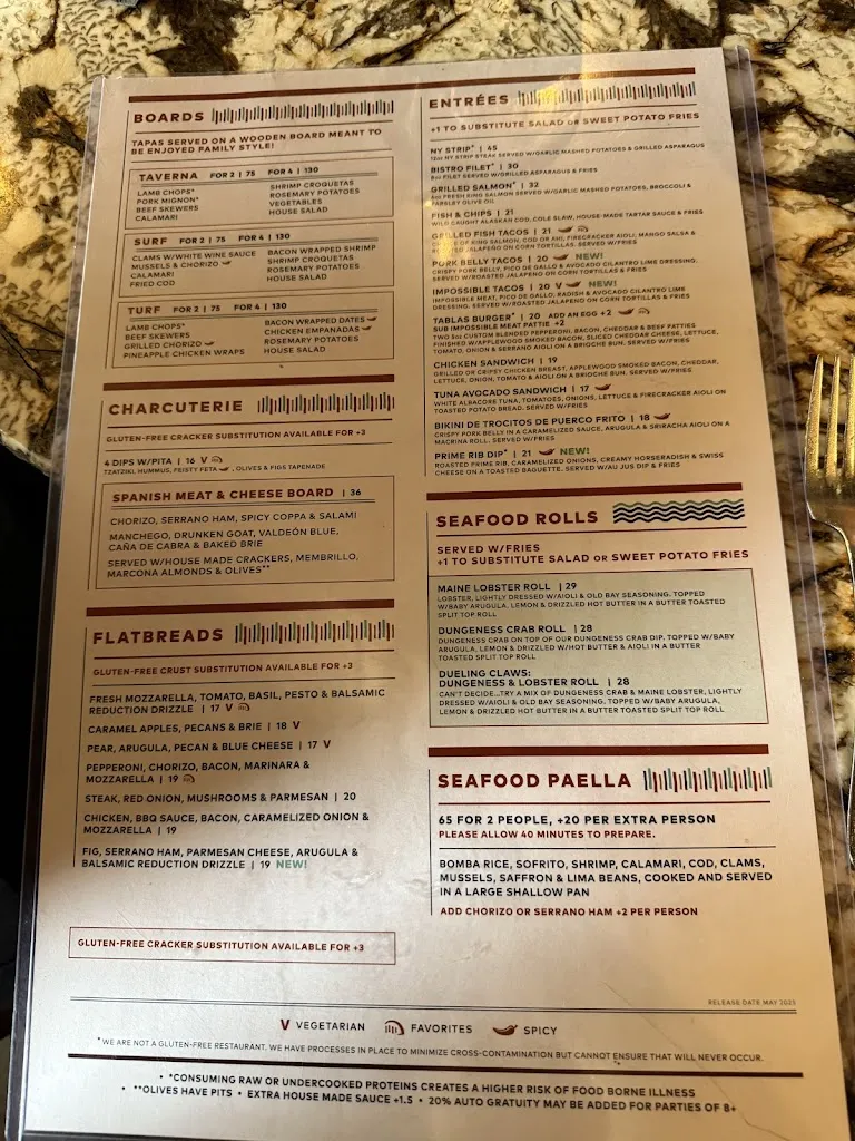 Menu_Tablas Woodstone Taverna_Mill Creek, WA_image_old_1