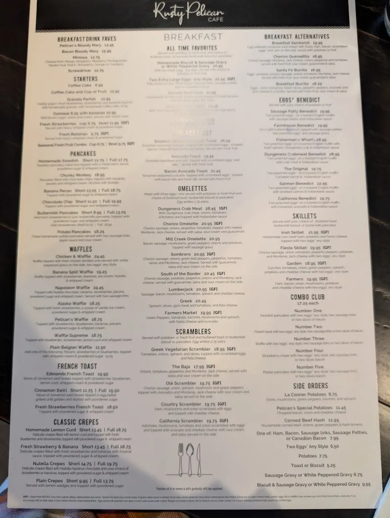 Menu_Rusty Pelican Cafe Mill Creek_Mill Creek, WA_image_old_3