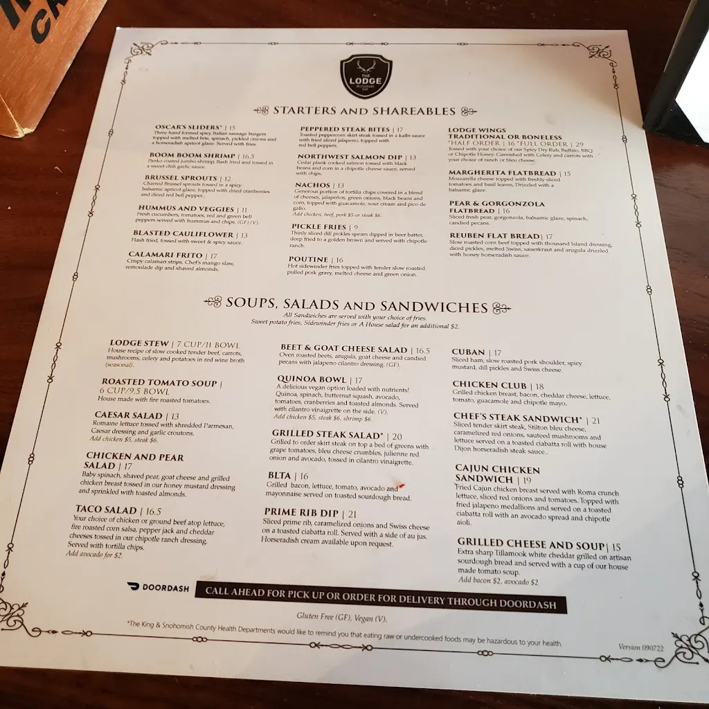 Menu_The Lodge Sports Grille_Mill Creek, WA_image_old_1