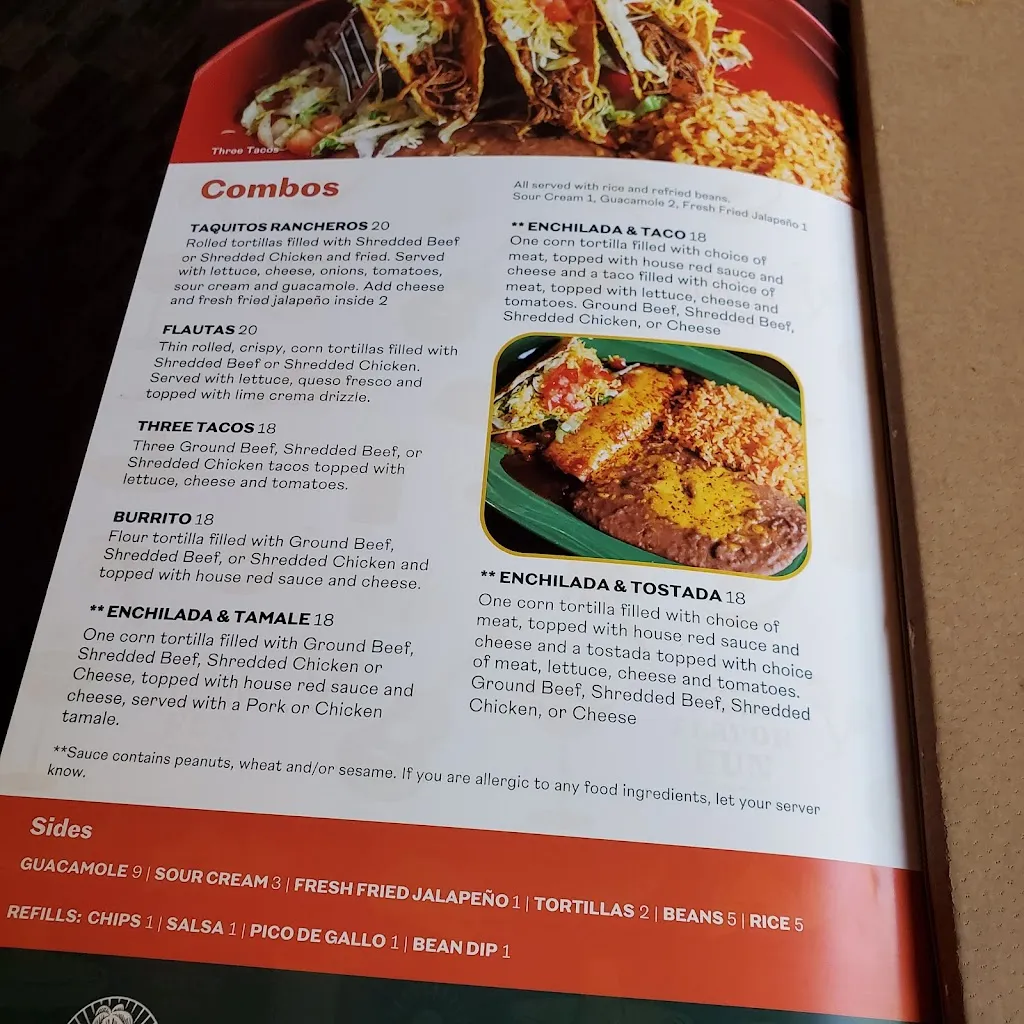 Menu_La Palmera Family Mexican Restaurant_Mill Creek, WA_image_old_3