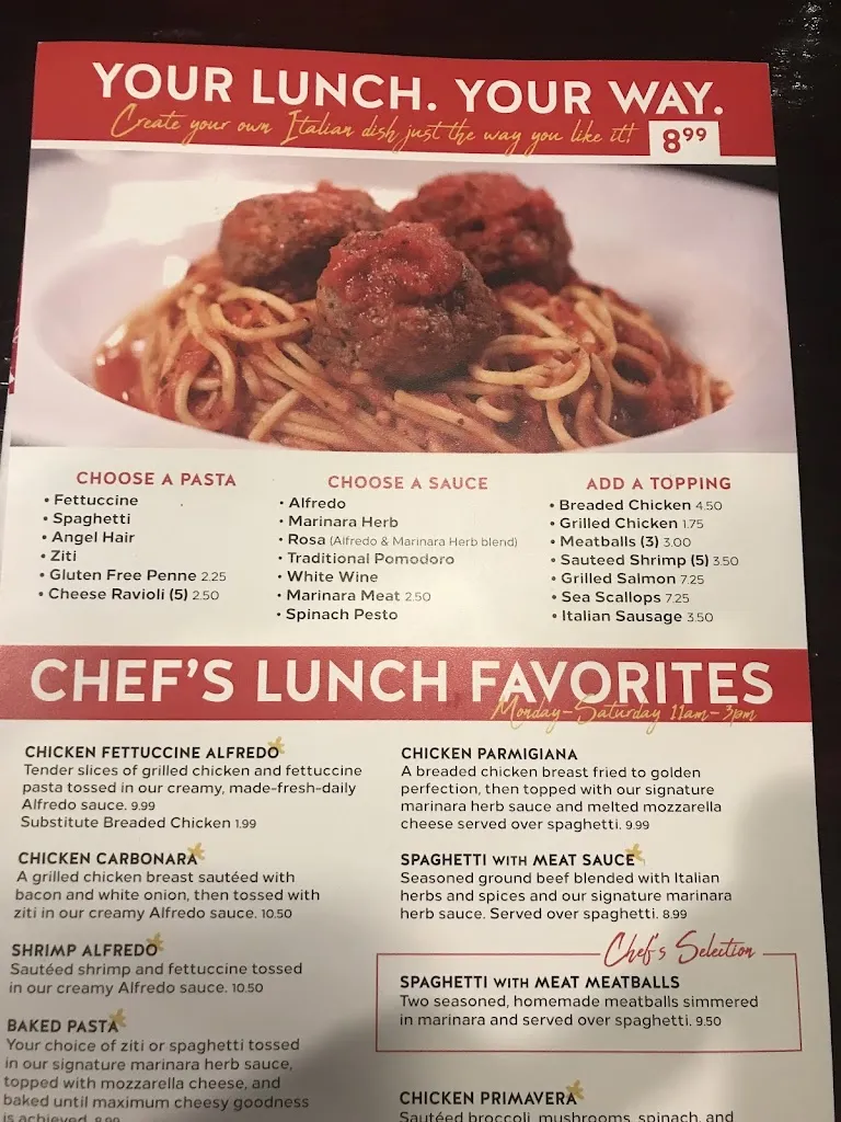 Menu_Fratelli's Italian Restaurant_Barboursville, WV_image_old_2